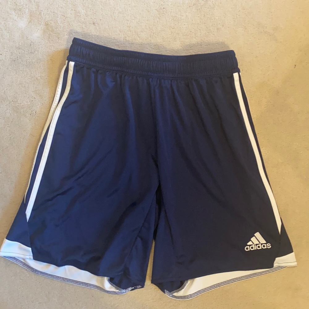 Soccer Shorts. Adidas “climacool”. Navy.